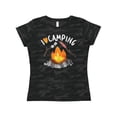 thumbnail image 1 of Inktastic I Love Camping- Campfire, Hot Dog, Marshmallows Women's T-Shirt, 1 of 5
