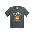 thumbnail image 1 of Inktastic I Love Camping Campfire, Hot Dog, Marshmallows Youth T-Shirt, 1 of 5