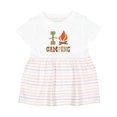 thumbnail image 1 of Inktastic I Love Camping Girls Baby Dress, 1 of 5