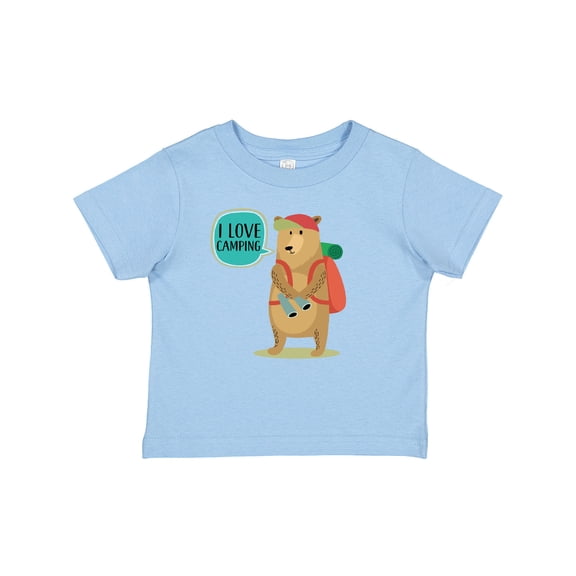 Inktastic I Love Camping Summer Camp Boys or Girls Baby T-Shirt