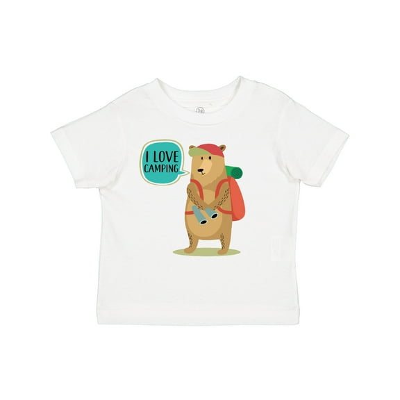 Inktastic I Love Camping Summer Camp Boys or Girls Toddler T-Shirt