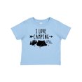thumbnail image 1 of Inktastic I Love Camping- Tent and Trees Boys or Girls Baby T-Shirt, 1 of 5