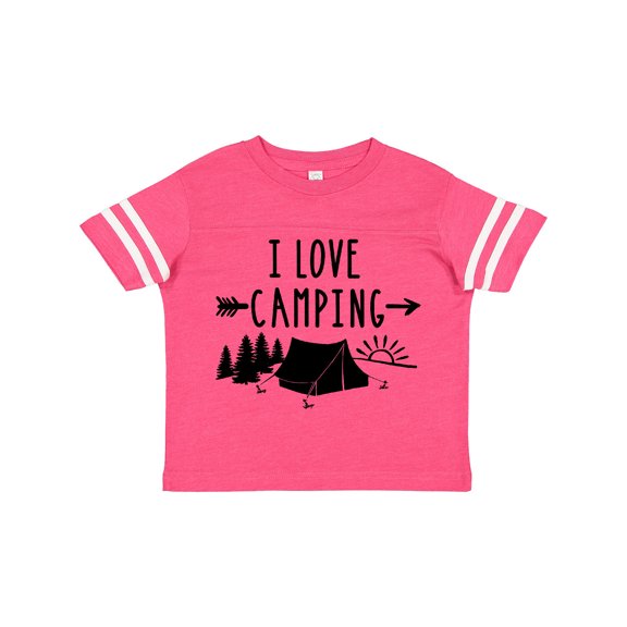 Inktastic I Love Camping- Tent and Trees Boys or Girls Toddler T-Shirt