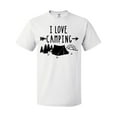 thumbnail image 1 of Inktastic I Love Camping- Tent and Trees T-Shirt, 1 of 5