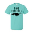 thumbnail image 1 of Inktastic I Love Camping- Tent and Trees T-Shirt, 1 of 5