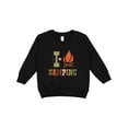thumbnail image 1 of Inktastic I Love Camping Toddler Sweatshirt, 1 of 4