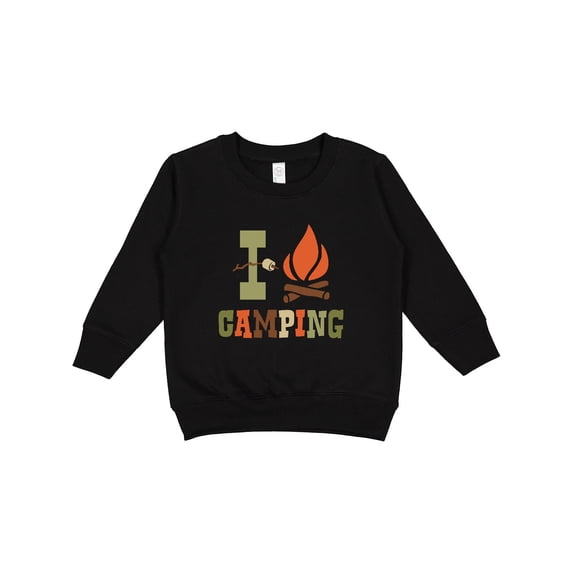 Inktastic I Love Camping Toddler Sweatshirt