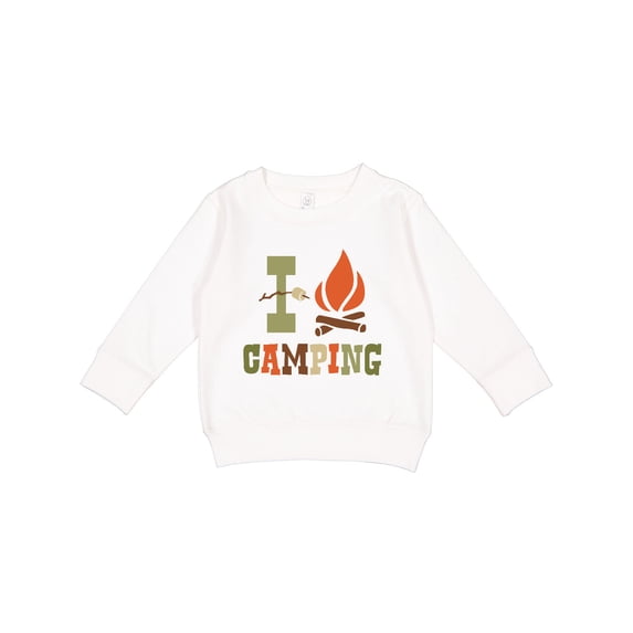 Inktastic I Love Camping Toddler Sweatshirt