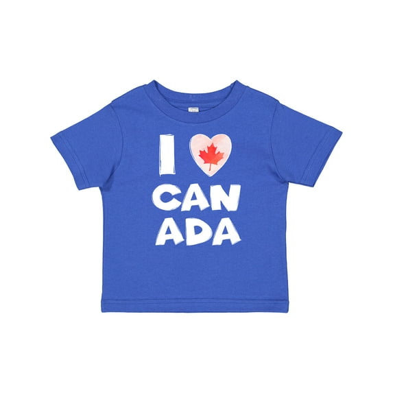 Inktastic I Love Canada Heart with Maple Leaf Boys or Girls Baby T-Shirt