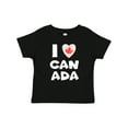 thumbnail image 1 of Inktastic I Love Canada Heart with Maple Leaf Boys or Girls Baby T-Shirt, 1 of 5