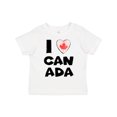 thumbnail image 1 of Inktastic I Love Canada Heart with Maple Leaf Boys or Girls Toddler T-Shirt, 1 of 5