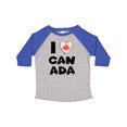thumbnail image 1 of Inktastic I Love Canada Heart with Maple Leaf Boys or Girls Toddler T-Shirt, 1 of 5