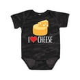 thumbnail image 1 of Inktastic I Love Cheese Funny Cheese Lover Boys or Girls Baby Bodysuit, 1 of 5