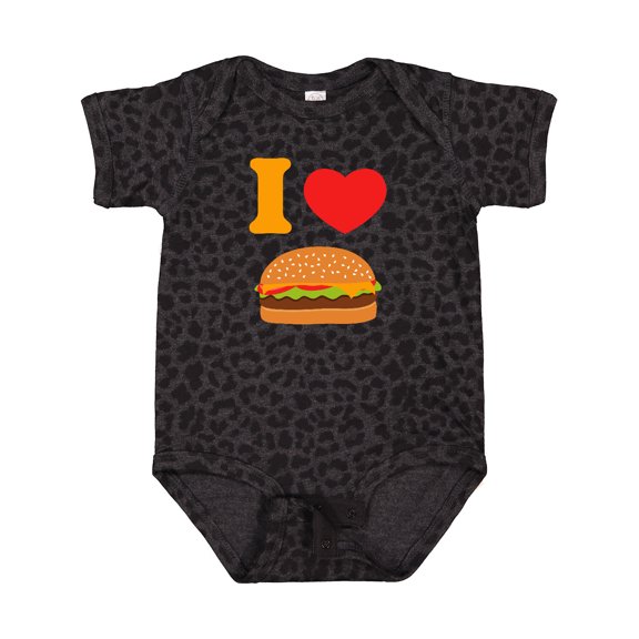 Inktastic I Love Cheeseburgers Boys or Girls Baby Bodysuit