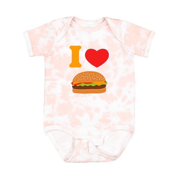 Inktastic I Love Cheeseburgers Boys or Girls Baby Bodysuit