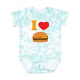 thumbnail image 1 of Inktastic I Love Cheeseburgers Boys or Girls Baby Bodysuit, 1 of 5