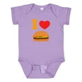 thumbnail image 1 of Inktastic I Love Cheeseburgers Boys or Girls Baby Bodysuit, 1 of 5