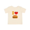 thumbnail image 1 of Inktastic I Love Cheeseburgers Boys or Girls Baby T-Shirt, 1 of 5