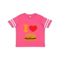 thumbnail image 1 of Inktastic I Love Cheeseburgers Boys or Girls Toddler T-Shirt, 1 of 5