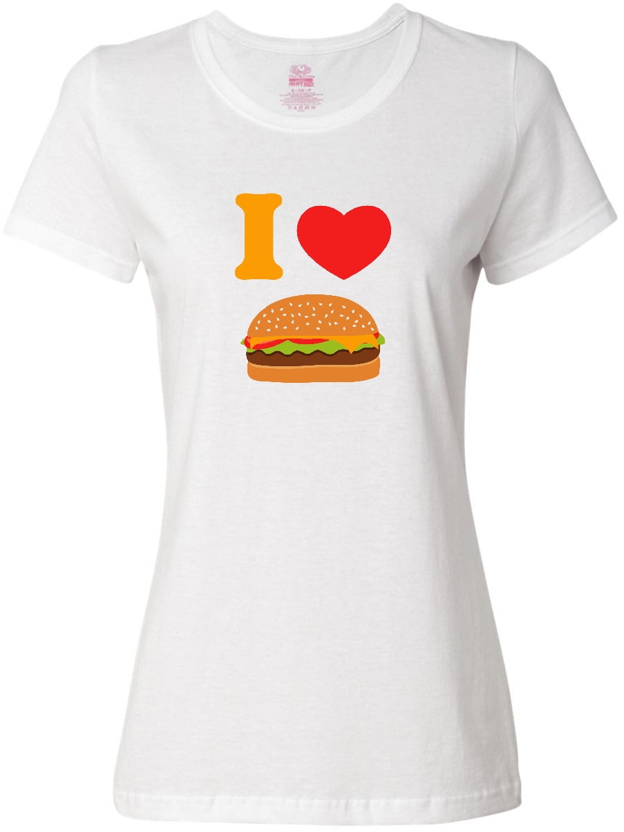 Inktastic I Love Cheeseburgers Women's T-Shirt - Walmart.com