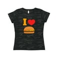 thumbnail image 1 of Inktastic I Love Cheeseburgers Women's T-Shirt, 1 of 5