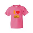 thumbnail image 1 of Inktastic I Love Cheeseburgers Youth T-Shirt, 1 of 5
