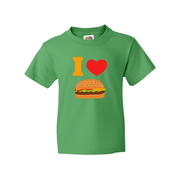 Inktastic I Love Cheeseburgers Youth T-Shirt