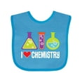 thumbnail image 1 of Inktastic I Love Chemistry Science Boys or Girls Baby Bib, 1 of 4