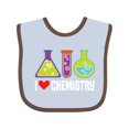 thumbnail image 1 of Inktastic I Love Chemistry Science Boys or Girls Baby Bib, 1 of 4