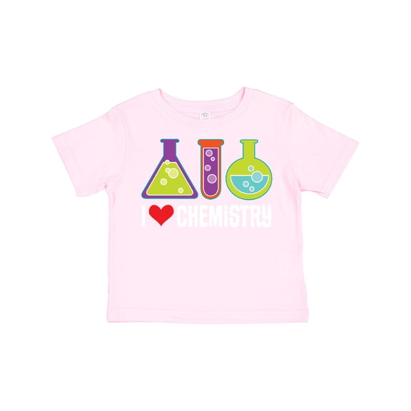 Inktastic I Love Chemistry Science Boys or Girls Toddler T-Shirt