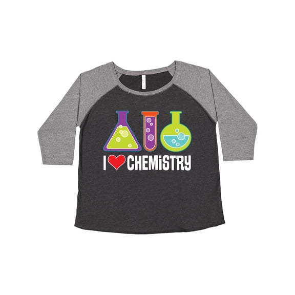 Inktastic I Love Chemistry Science Women's Plus Size T-Shirt