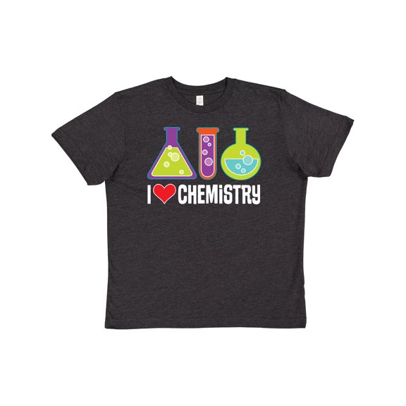 Inktastic I Love Chemistry Science Youth T-Shirt