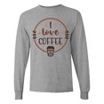 thumbnail image 1 of Inktastic I Love Coffee Long Sleeve T-Shirt, 1 of 5
