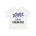 thumbnail image 1 of Inktastic I Love Colorado Columbine Flowers Boys or Girls Toddler T-Shirt, 1 of 5