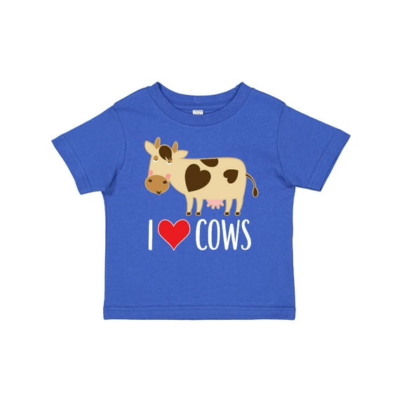 Inktastic I Love Cows Dairy Farmer Boys or Girls Baby T-Shirt