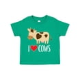 thumbnail image 1 of Inktastic I Love Cows Dairy Farmer Boys or Girls Toddler T-Shirt, 1 of 5