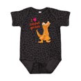 thumbnail image 1 of Inktastic I Love Crested Geckos Boys or Girls Baby Bodysuit, 1 of 5