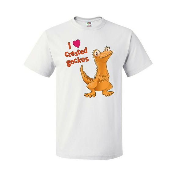 Inktastic I Love Crested Geckos T-Shirt
