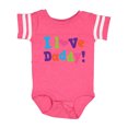 thumbnail image 1 of Inktastic I Love Daddy Girls Girls Baby Bodysuit, 1 of 5