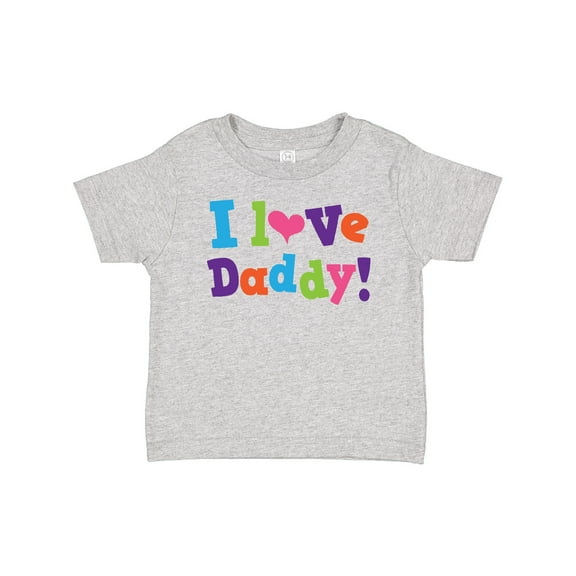 Inktastic I Love Daddy Girls Girls Baby T-Shirt