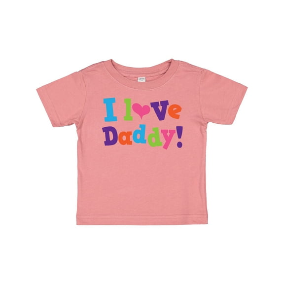 Inktastic I Love Daddy Girls Girls Baby T-Shirt