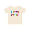 thumbnail image 1 of Inktastic I Love Daddy Girls Girls Baby T-Shirt, 1 of 5