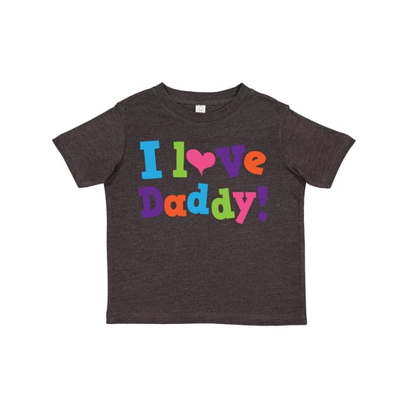 Inktastic I Love Daddy Girls Girls Toddler T-Shirt