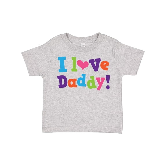 Inktastic I Love Daddy Girls Girls Toddler T-Shirt