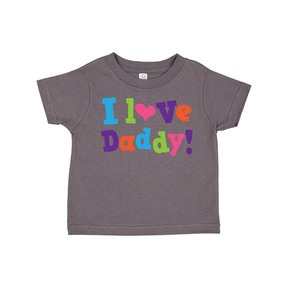 Inktastic I Love Daddy Girls Girls Toddler T-Shirt
