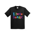 thumbnail image 1 of Inktastic I Love Daddy Girls Youth T-Shirt, 1 of 5