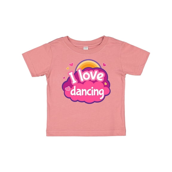 Inktastic I Love Dancing Dance Gift Girls Baby T-Shirt