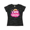 thumbnail image 1 of Inktastic I Love Dancing Dance Gift Women's T-Shirt, 1 of 5