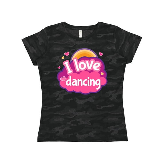 Inktastic I Love Dancing Dance Gift Women's T-Shirt