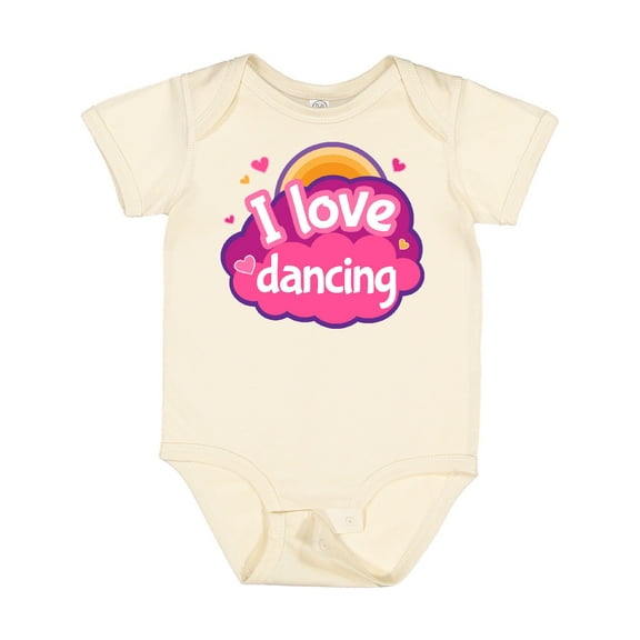 Inktastic I Love Dancing Dance Teacher Girls Baby Bodysuit
